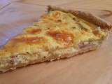 Quiche dinde et carré frais