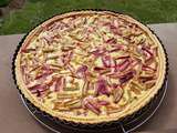 Tarte à la rhubarbe – Recette été