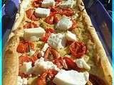 Tarte thon, feta & tomates