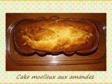 Cake moelleux aux amandes