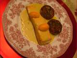 Filets de truite de mer sauce curry et kumquats