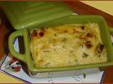 Flans saumon-courgettes et fromage blanc