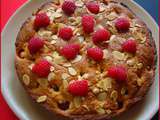 Gâteau Amandes/Framboises