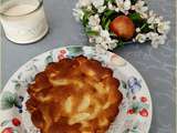 Gâteau flan aux pommes