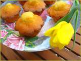 Muffins yaourt - nappage marmelade d'orange