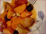 Tajine de poulet aux patates douces