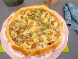 Tarte aux champignons et Galet de la Loire