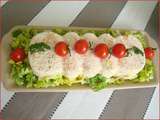 Terrine duo de saumon et crevettes