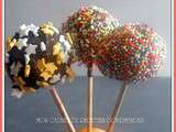 Cake pops ou gateaux en forme de sucettes