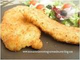 Escalope de poulet pane