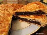 Galette des rois a la crème d’amande et au chocolat