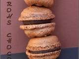 Macarons au chocolat