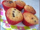 Muffins banane chocolat