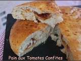 Pain aux tomates confites