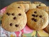 S cookies amandes & pepites de chocolat