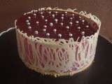 Entremet Cassis