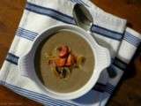 Potage aux champignons pour vous réchauffer