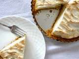 Tarte au citron et meringue à l'Amaretto