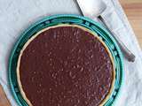 Tarte au chocolat amandes