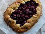 Tarte rustique aux cerises