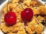 Crumble aux Cerises