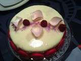 Entremet Vanille et Fruits Rouges