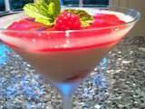 Panna cotta Menthe/ Fraises