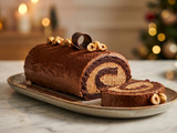 Bûche chocolat praliné simplifiée : la recette inratable