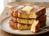 Pain perdu beurre demi sel : fondant et croustillant