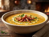 Potage Brighton : le velouté réconfortant au lard
