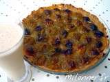 Tarte aux Reines-Claudes et lassi au melon