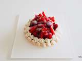 Pavlova aux fruits rouges