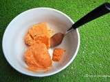 Glace abricots basilic