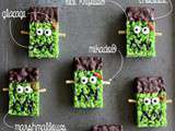 Frankenstein rice krispies® treats