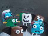 Halloween marshmallow pops