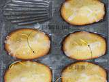 Madeleines citron – graines de pavot