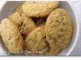 Tendres cookies, avoine et chunks