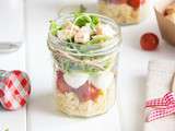 Salade en pot