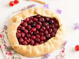 Tarte rustique aux cerises