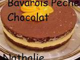 Bavarois pêche chocolat (tm5 et tm31)