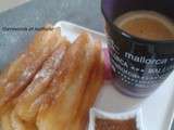 Churros ou Chichis maxi et caramel au beurre salé