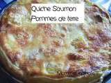 Quiche saumon et pommes de terre