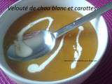 Velouté de chou blanc et carottes