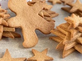 Biscuits sablés aux épices de Noël