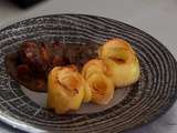 Boeuf bourguignon & Pommes de terre sous forme de roses