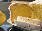 Cake au citron et ricotta & glaçage citron