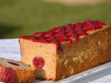 Cake ultra mœlleux pistache insert framboise