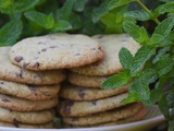 Cookies menthe pépites chocolat