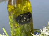 Huile d’olive à l’ail des ours