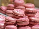 Macarons framboise